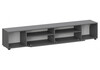 Миниатюра фото тв-тумба woodville сибити графит серый 582759 | 220svet.ru