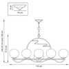 Миниатюра фото подвесная люстра lightstar enna 762117 | 220svet.ru