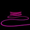 Миниатюра фото односторонний гибкий неон 8х16мм розовый 12в, ip65 ltc fr-23517 | 220svet.ru