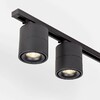 Миниатюра фото трековый светодиодный светильник elektrostandard klips черный 15w 4200k ltb21 a040438 | 220svet.ru