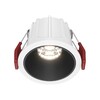 Миниатюра фото встраиваемый светильник maytoni alfa led dl043-01-10w4k-rd-wb | 220svet.ru