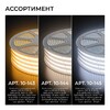 Миниатюра фото комплект светодиодной влагозащищенной ленты apeyron 10w/m 120led/m 2835smd белый 5m 10-141 | 220svet.ru