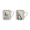Миниатюра фото набор из 2-х кружек алиса в стране чудес v&a kitchen craft | 220svet.ru