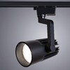 Миниатюра фото трековый однофазный светильник arte lamp wales a1640pl-1bk | 220svet.ru
