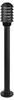 Миниатюра фото садово-парковый светильник эра «поллар» нту 01-60-016 напольный черный ip54 е27 max60вт h1050мм б0057489 | 220svet.ru