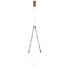 Миниатюра фото подвесной светодиодный светильник indigo 14010/1p brass v000062l | 220svet.ru