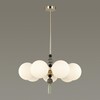 Миниатюра фото подвесная люстра odeon light modern 5405/7 золотой | 220svet.ru