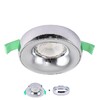 Миниатюра фото встраиваемый светильник crystal lux clt 004c1 ch | 220svet.ru