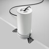 Миниатюра фото встраиваемый светильник maytoni focus led dl125-l12-4k-trs-w | 220svet.ru