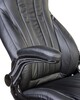 Миниатюра фото кресло руководителя dobrin warren lmr-112b_b-m_el-black-2474 | 220svet.ru