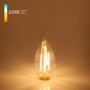 Миниатюра фото лампа светодиодная филаментная elektrostandard e14 7w 3300k прозрачная a049138 | 220svet.ru