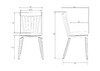 Миниатюра фото стул обеденный dobrin theo lmzl-pp687-n_lb-tr_p-gr-04-12426 | 220svet.ru