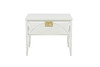 Миниатюра фото тумба прикроватная бежевая 1 ящик garda decor 151sv-000010 | 220svet.ru