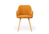 Миниатюра фото стул деревянный woodville инфини терракота (ocean 015) / светлое дерево 631719 | 220svet.ru