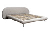 Миниатюра фото кровать sicilia без мех букле бежевая garda decor sicilia-160-orso beg | 220svet.ru