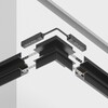 Миниатюра фото угловой коннектор внешний maytoni gravity trx010ocl-22b | 220svet.ru