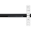 Миниатюра фото трековый светодиодный светильник для магнитного шинопровода arte lamp linea a4644pl-1bk | 220svet.ru