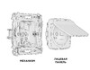 Миниатюра фото розетка ambrella volt quant omega mo128010 | 220svet.ru