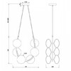 Миниатюра фото подвесная люстра freya perlina fr4005pl-06b2 | 220svet.ru