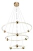 Миниатюра фото подвесная светодиодная люстра zortes  auralia  zrs.57790.171 | 220svet.ru