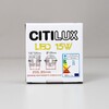 Миниатюра фото встраиваемый светодиодный светильник citilux вега cld53k15w | 220svet.ru