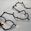 Миниатюра фото гирлянда нить 10м желтая с мерцанием каждого диода 220в, 75 led, провод черный каучук, ip65 ltc ll75abl-1-2y | 220svet.ru