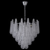 Миниатюра фото подвесная люстра crystal lux fontain sp10 chrome | 220svet.ru