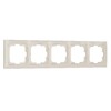Миниатюра фото рамка из поликарбоната на 5 постов werkel snabb basic слоновая кость w0052003 | 220svet.ru