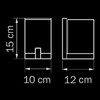 Миниатюра фото настенный светильник lightstar qubica 805610 | 220svet.ru