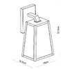 Миниатюра фото бра lucide matslot 29829/01/30 | 220svet.ru