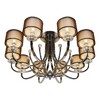 Миниатюра фото потолочная люстра ilamp america 88049/10 cr | 220svet.ru