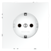 Миниатюра фото розетка встраиваемая с заземлением 16а voltum s70 vls040102 (белый матовый) | 220svet.ru