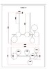 Миниатюра фото подвесная люстра moderli molecule v10842-7p | 220svet.ru