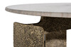 Миниатюра фото стол журнальный мраморный garda decor 69-23303 | 220svet.ru