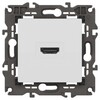 Миниатюра фото розетка эра elegance 14-3114-01м hdmi белый матовый б0065776 | 220svet.ru