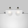 Миниатюра фото встраиваемый светильник maytoni gyps modern dl002-ww-02-w | 220svet.ru