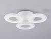 Миниатюра фото потолочная светодиодная люстра с пультом ду ambrella light acrylica fa8866 | 220svet.ru