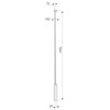 Миниатюра фото настенный светодиодный светильник elektrostandard alto led черный 4000k 40134/led a069822 | 220svet.ru