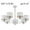 Миниатюра фото подвесная люстра citilux alton cl421272 | 220svet.ru