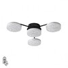 Миниатюра фото потолочная светодиодная люстра с пультом ду lumion didana 8236/4cl черный | 220svet.ru