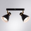 Миниатюра фото спот arte lamp fafnir a5047pl-2bk | 220svet.ru