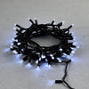 Миниатюра фото гирлянда нить с колпачком 10м белая 24в, 100 led, провод черный пвх, ip65 ltc pst100cap-11-1w | 220svet.ru