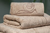 Миниатюра фото полотенце лирика модал кофе 70*140 garda decor 145ert-00808 | 220svet.ru