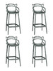 Миниатюра фото стул барный dobrin masters bar lmzl-pp601c-n_p-gr-04-11095 | 220svet.ru