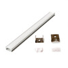 Миниатюра фото профиль с прямоугольным рассеивателем для светодиодной ленты lightstar profiled 419121 | 220svet.ru