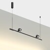 Миниатюра фото подвесной светодиодный светильник с сенсорным управлением novotech fermo 359309 черный | 220svet.ru