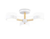 Миниатюра фото потолочная светодиодная люстра с пультом ду ambrella light comfort fl4821 | 220svet.ru
