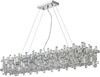 Миниатюра фото подвесная люстра хрустальная 2171/09/12pl stilfort, серия tetrix | 220svet.ru