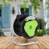 Миниатюра фото удлинитель силовой эра green line gaz-2x1-40m greenline на катушке пластик 1 розетка без заземления 40м пвс 2x1мм2 б0065109 | 220svet.ru