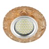 Миниатюра фото встраиваемый светильник fametto luciole dls-l149 gu5.3 glassy/tea | 220svet.ru